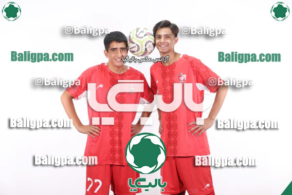 عکس‌های تیمی و پرتره امیدهای پرسپولیس