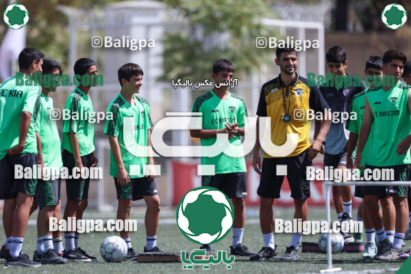 جلسه تمرینی تیم فوتبال زیر 1۵ سال آکادمی کیا