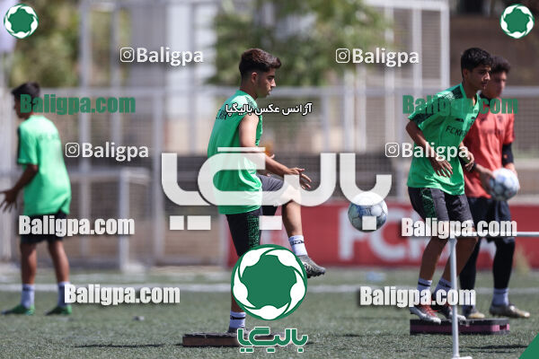 جلسه تمرینی تیم فوتبال زیر 1۵ سال آکادمی کیا