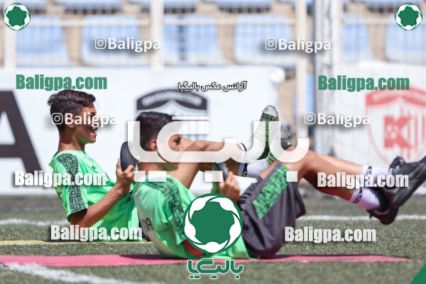 جلسه تمرینی تیم فوتبال زیر 1۵ سال آکادمی کیا