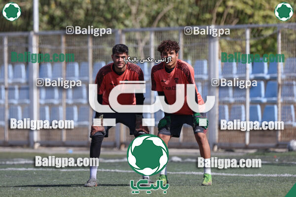 جلسه تمرینی تیم فوتبال کیا