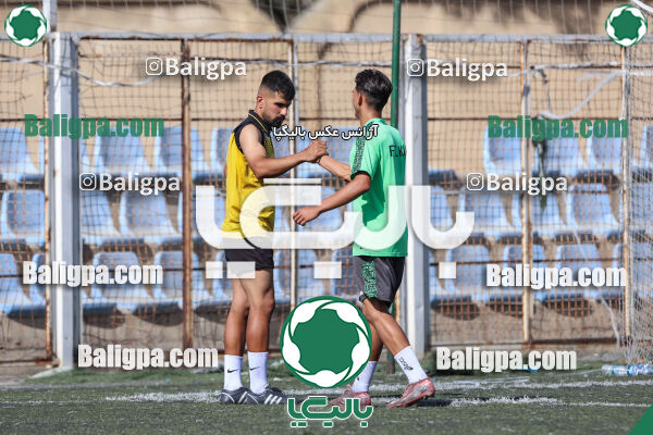 جلسه تمرینی تیم فوتبال کیا
