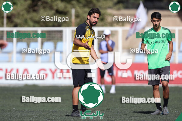 جلسه تمرینی تیم فوتبال کیا