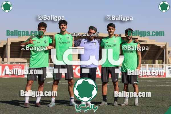 جلسه تمرینی تیم فوتبال کیا