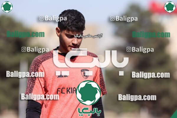 جلسه تمرینی تیم فوتبال کیا