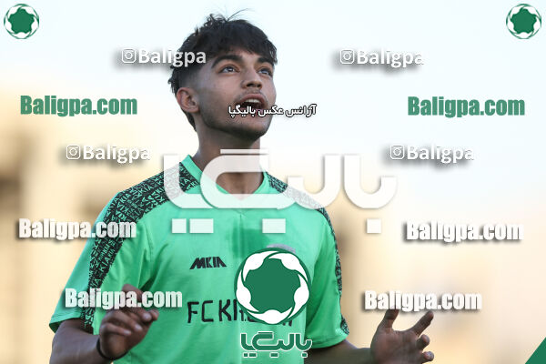 جلسه تمرینی تیم فوتبال کیا