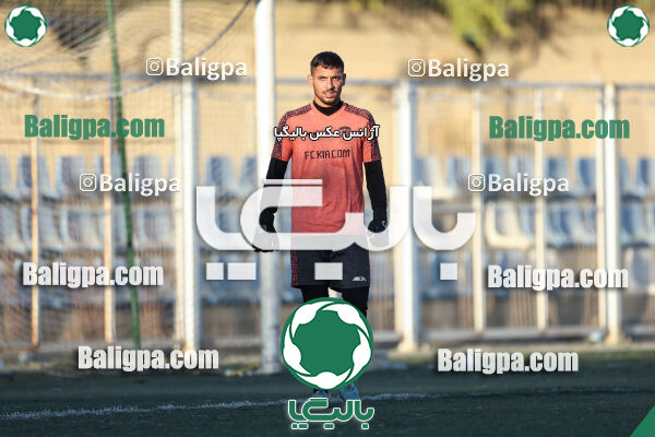 جلسه تمرینی تیم فوتبال کیا