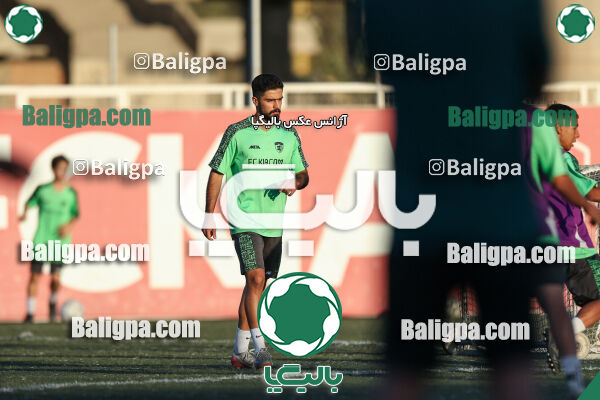 جلسه تمرینی تیم فوتبال کیا