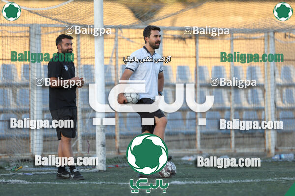 جلسه تمرینی تیم فوتبال کیا