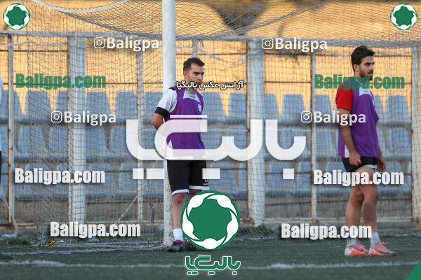 جلسه تمرینی تیم فوتبال کیا
