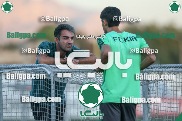 جلسه تمرینی تیم فوتبال کیا