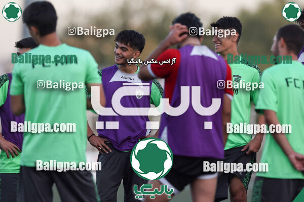 جلسه تمرینی تیم فوتبال کیا