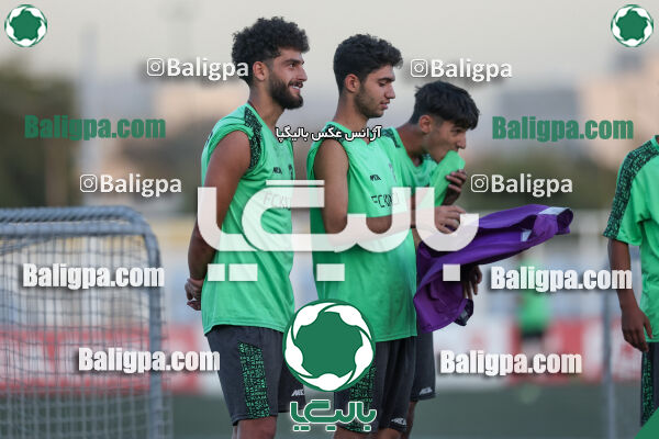 جلسه تمرینی تیم فوتبال کیا