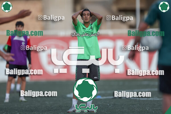 جلسه تمرینی تیم فوتبال کیا