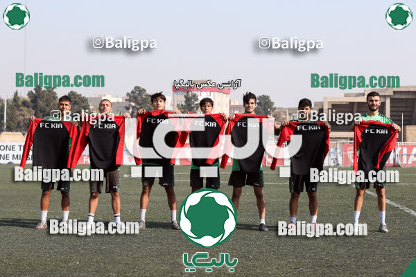 جلسه تمرینی تیم فوتبال کیا