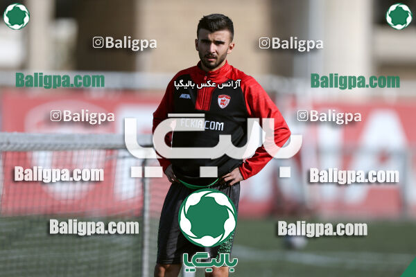 جلسه تمرینی تیم فوتبال کیا