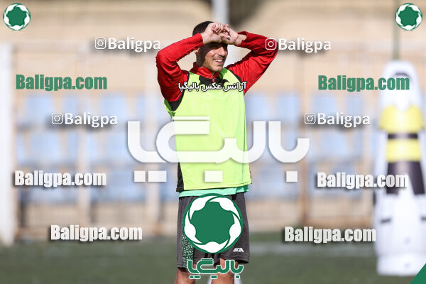 جلسه تمرینی تیم فوتبال کیا