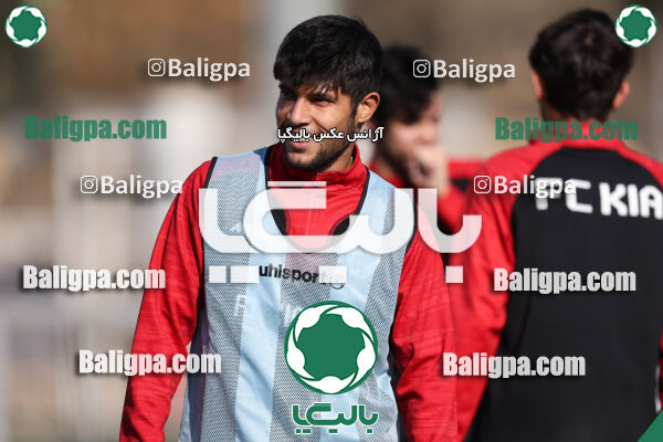 جلسه تمرینی تیم فوتبال کیا