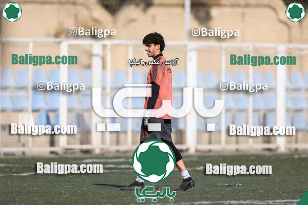 جلسه تمرینی تیم فوتبال کیا