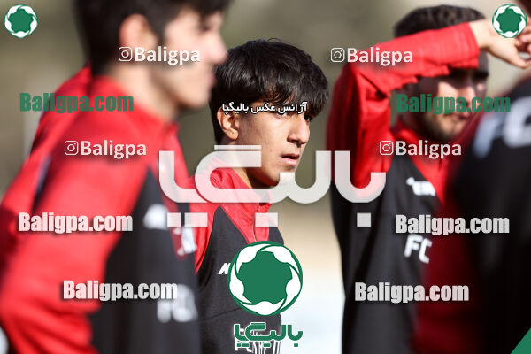 جلسه تمرینی تیم فوتبال کیا