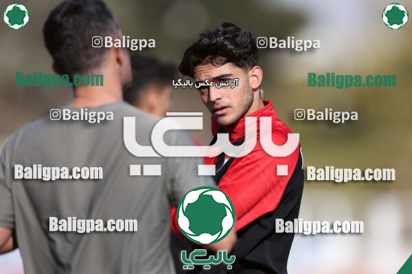 جلسه تمرینی تیم فوتبال کیا