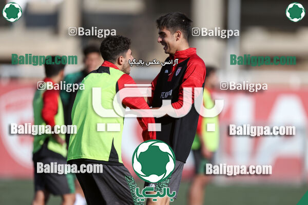 جلسه تمرینی تیم فوتبال کیا