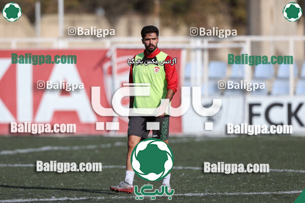 جلسه تمرینی تیم فوتبال کیا