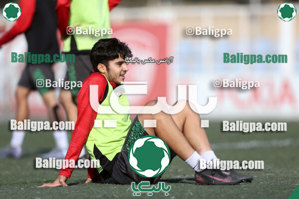 جلسه تمرینی تیم فوتبال کیا