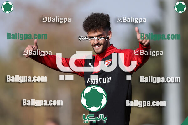 جلسه تمرینی تیم فوتبال کیا