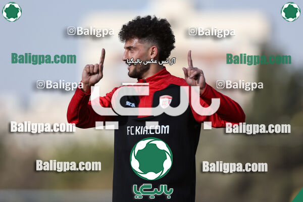 جلسه تمرینی تیم فوتبال کیا
