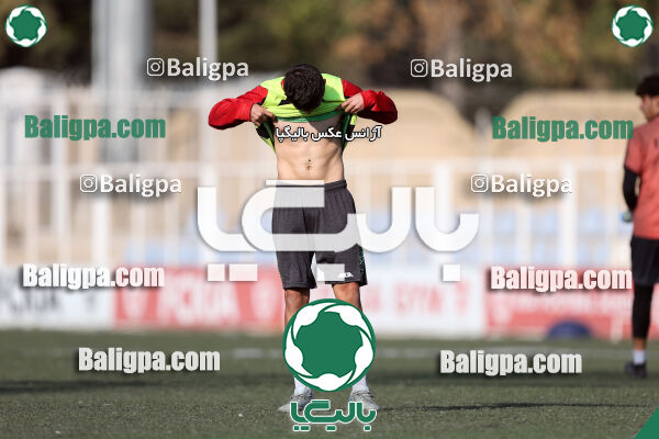 جلسه تمرینی تیم فوتبال کیا