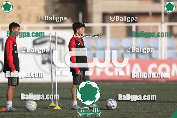 جلسه تمرینی تیم فوتبال کیا