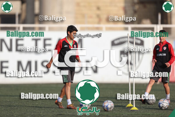 جلسه تمرینی تیم فوتبال کیا