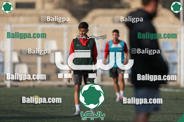 جلسه تمرینی تیم فوتبال کیا