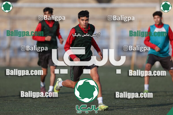 جلسه تمرینی تیم فوتبال کیا