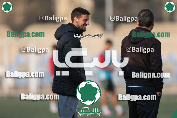 جلسه تمرینی تیم فوتبال کیا