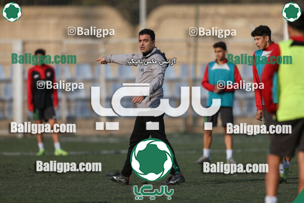 جلسه تمرینی تیم فوتبال کیا
