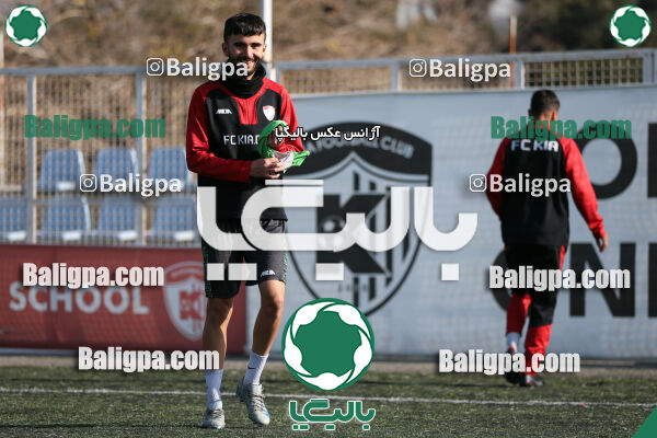 جلسه تمرینی تیم فوتبال کیا