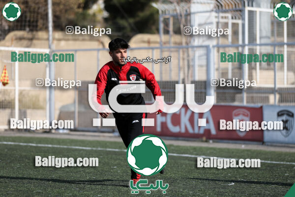 جلسه تمرینی تیم فوتبال کیا