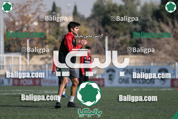 جلسه تمرینی تیم فوتبال کیا