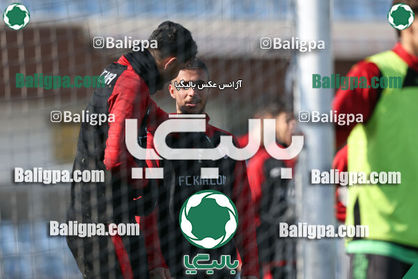 جلسه تمرینی تیم فوتبال کیا