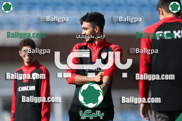 جلسه تمرینی تیم فوتبال کیا
