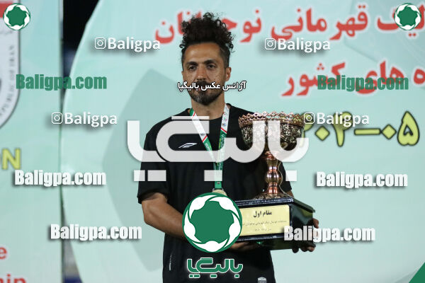 مراسم اهدای جام قهرمانی تیم فوتبال سپاهان