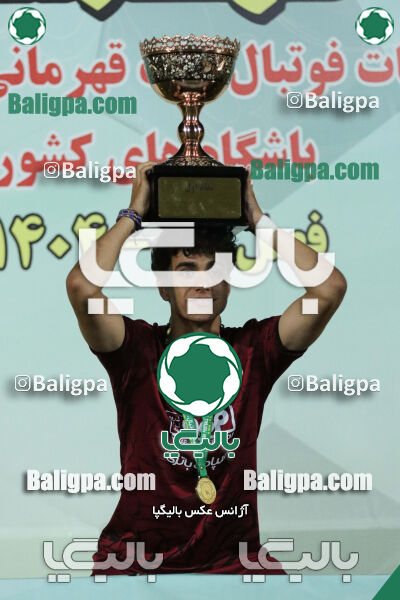 مراسم اهدای جام قهرمانی تیم فوتبال سپاهان