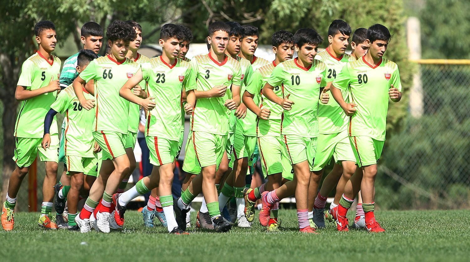 اردوی آماده سازی و تدارکاتی تیم فوتبال زیر ۱۴ سال (نونهالان ) پرسپولیس