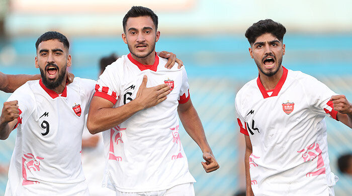 داماش پارسه ۱–۲ پرسپولیس